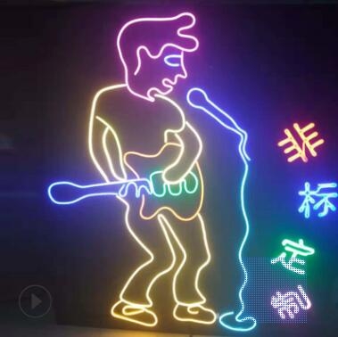 海南LED柔性造型發(fā)光字燈帶